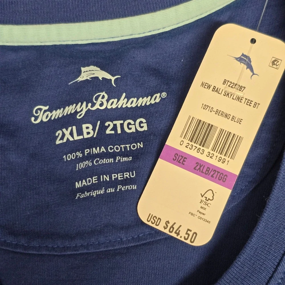 Tommy Bahama measurements taken